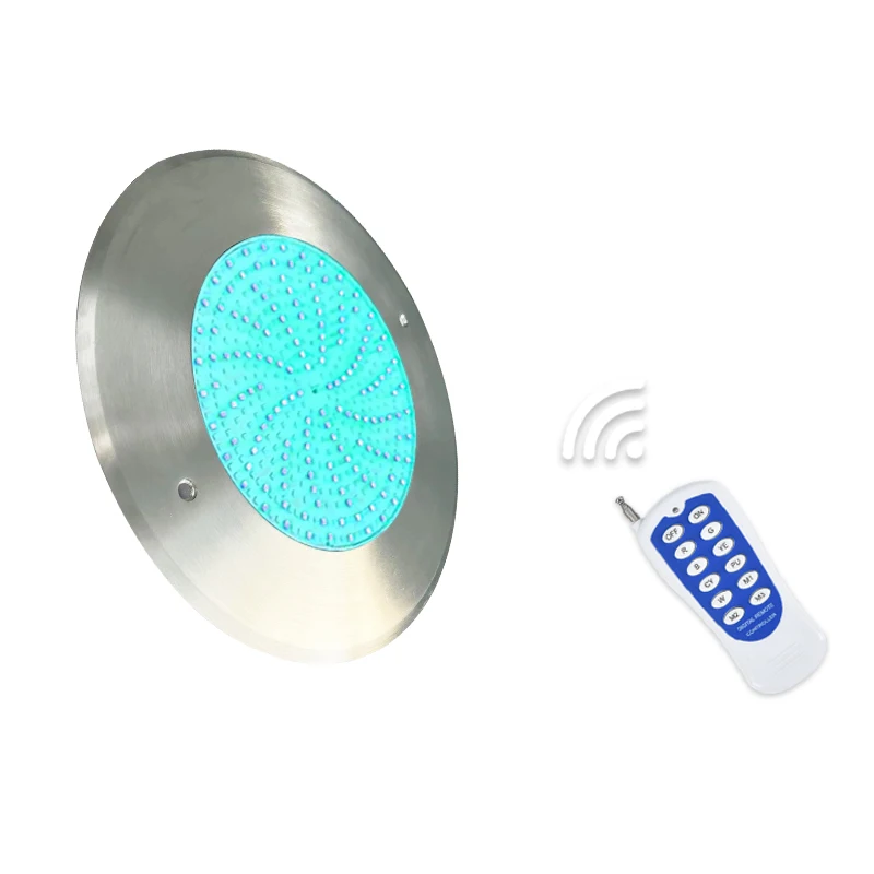 Фабричная поставка Водонепроницаемая Нержавеющая сталь смола RGB IP68 светодиодное освещение для бассейна светодиодное Подводное освещение для бассейна