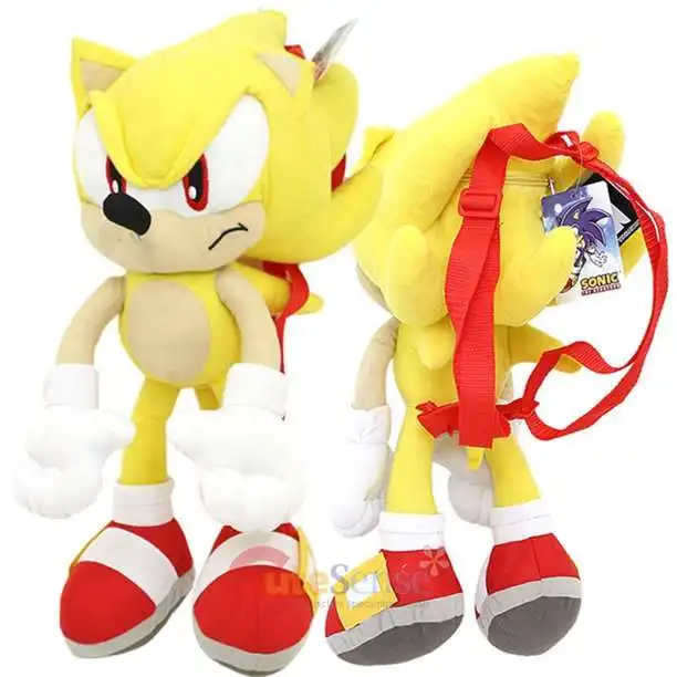 Wholesale factory Direct sell boy sonic toys 40-45 cm sonic plush backpack