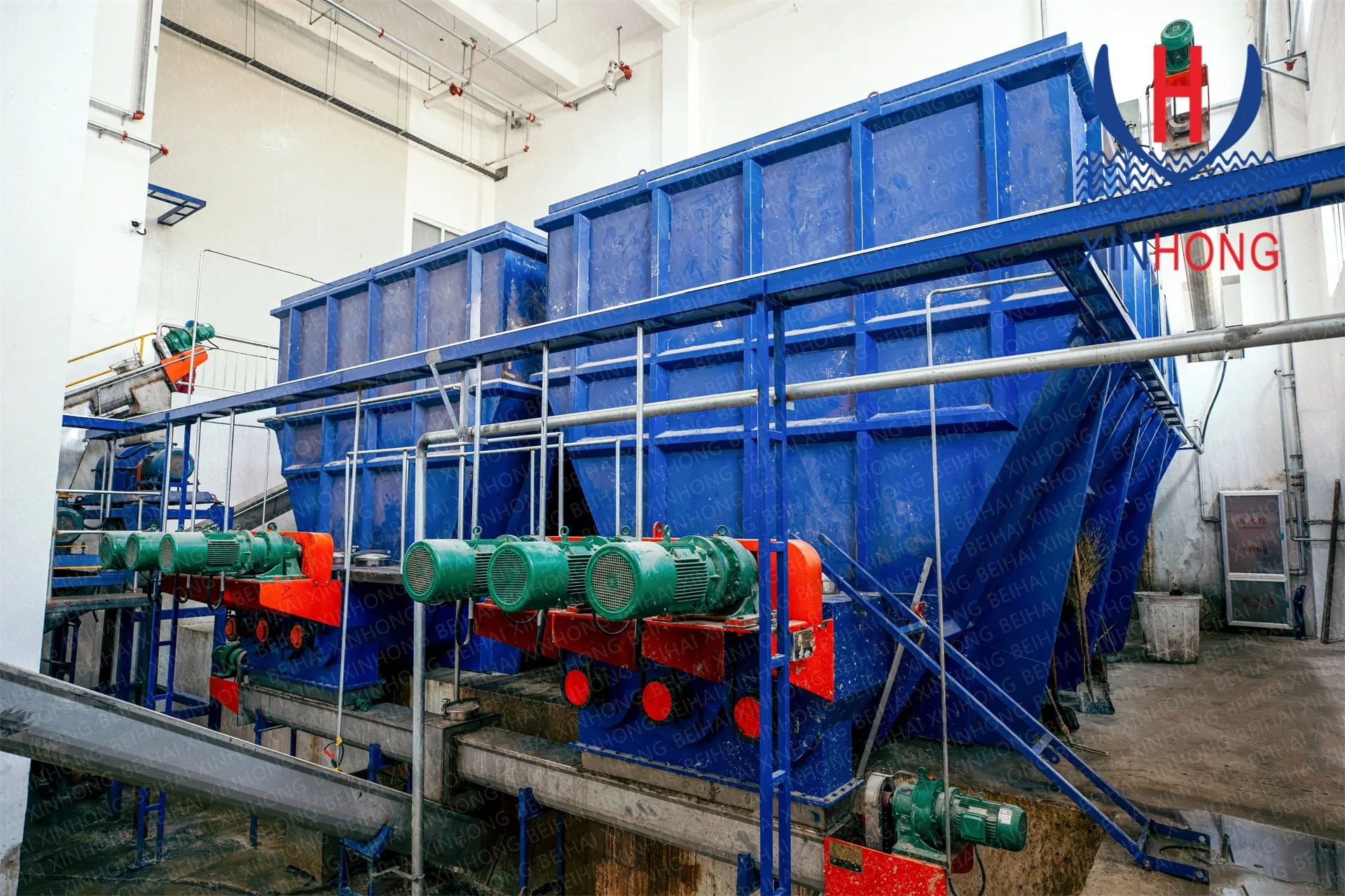Fish meal production and oil extraction plant integrated system
