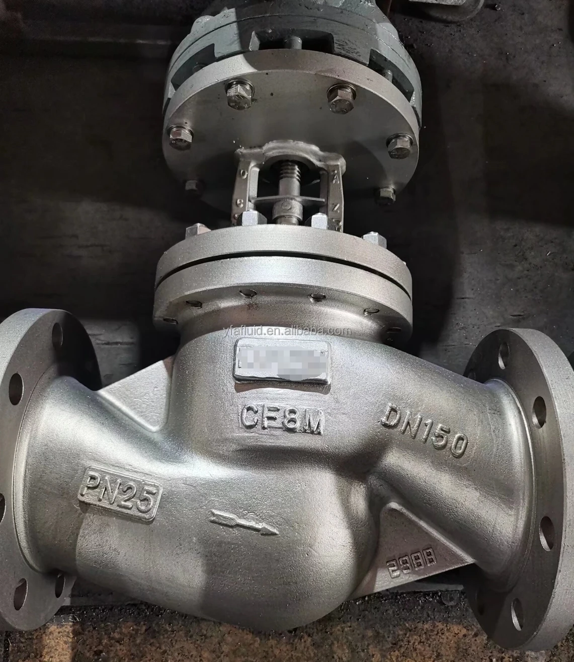 YFA ANSI JIS Stainless Steel Cast Steel Flange Globe/Stop Valve Special Globe Valve Ammonia Globe/Stop Valve