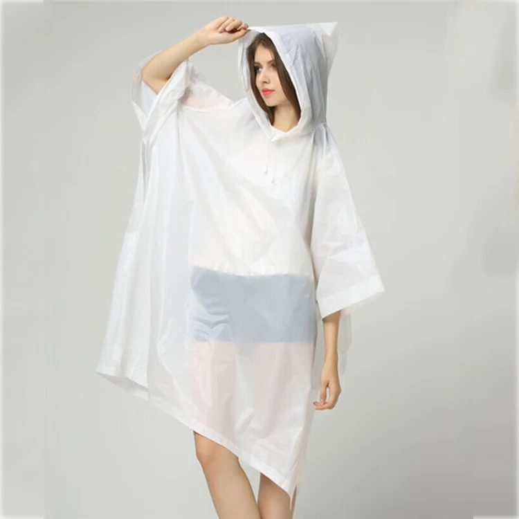 Оптовая продажа дождевик EVA материал для женщин водонепроницаемый плащ многоразовые дождевик