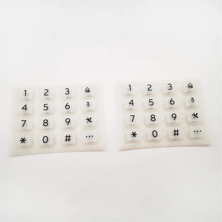 Conductive Silicone Button Remote Controller Silicone Rubber Push Button