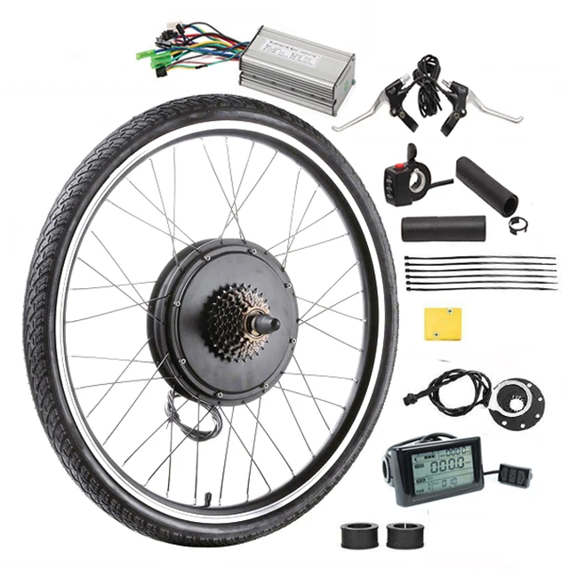 Hot Sales 60kph speed electric bike kit 48v 1500w rear wheel electric bike kit electric bike energy storage lithium ion battery