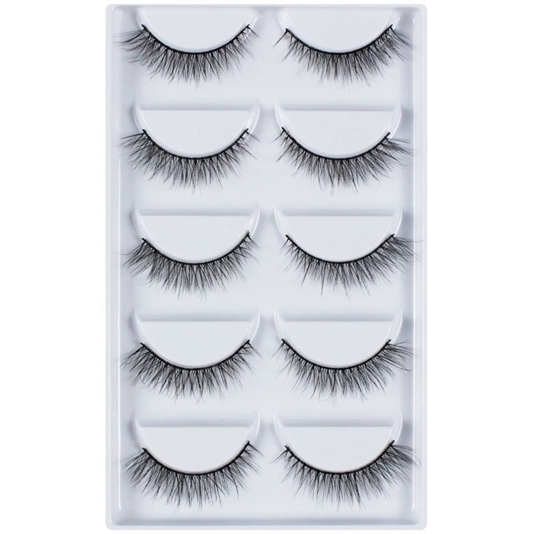 Thick Mink Luxury Best Manufacture Vendor Wholesale 5 Pair 25mm Eyelash In Bulk