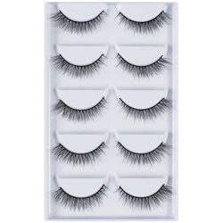 Thick Mink Luxury Best Manufacture Vendor Wholesale 5 Pair 25mm Eyelash In Bulk