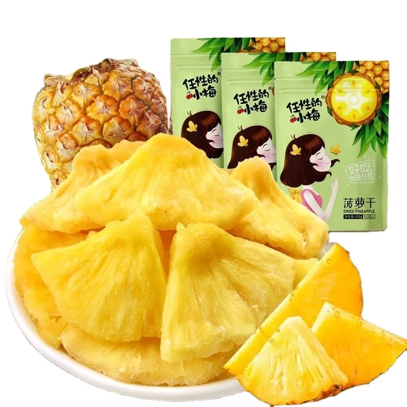 Mimosa сушеные манго 100 г Сушеная Клубника фрукты оптом небольшая упаковка дешевые офисные закуски для отдыха Сушеный ананас