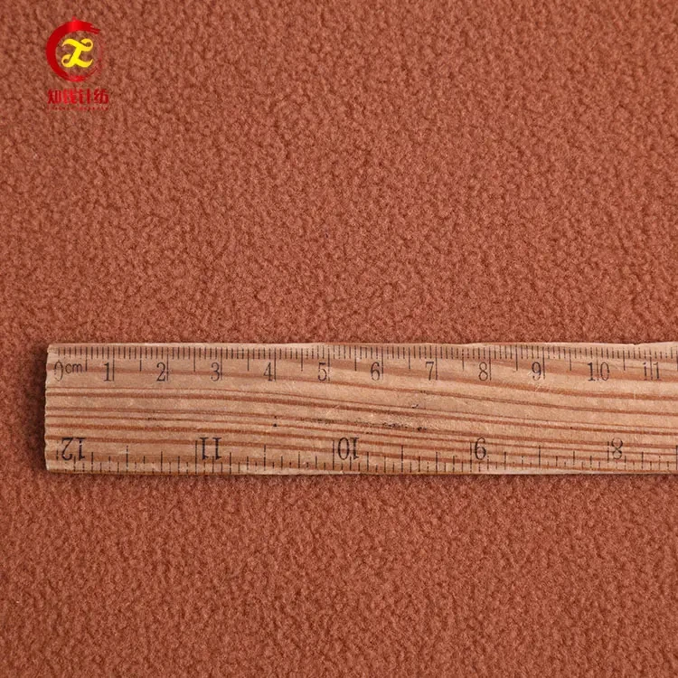 Custom Polyester Double Side Anti Pilling Micro Polar Fleece Fabric For Sale