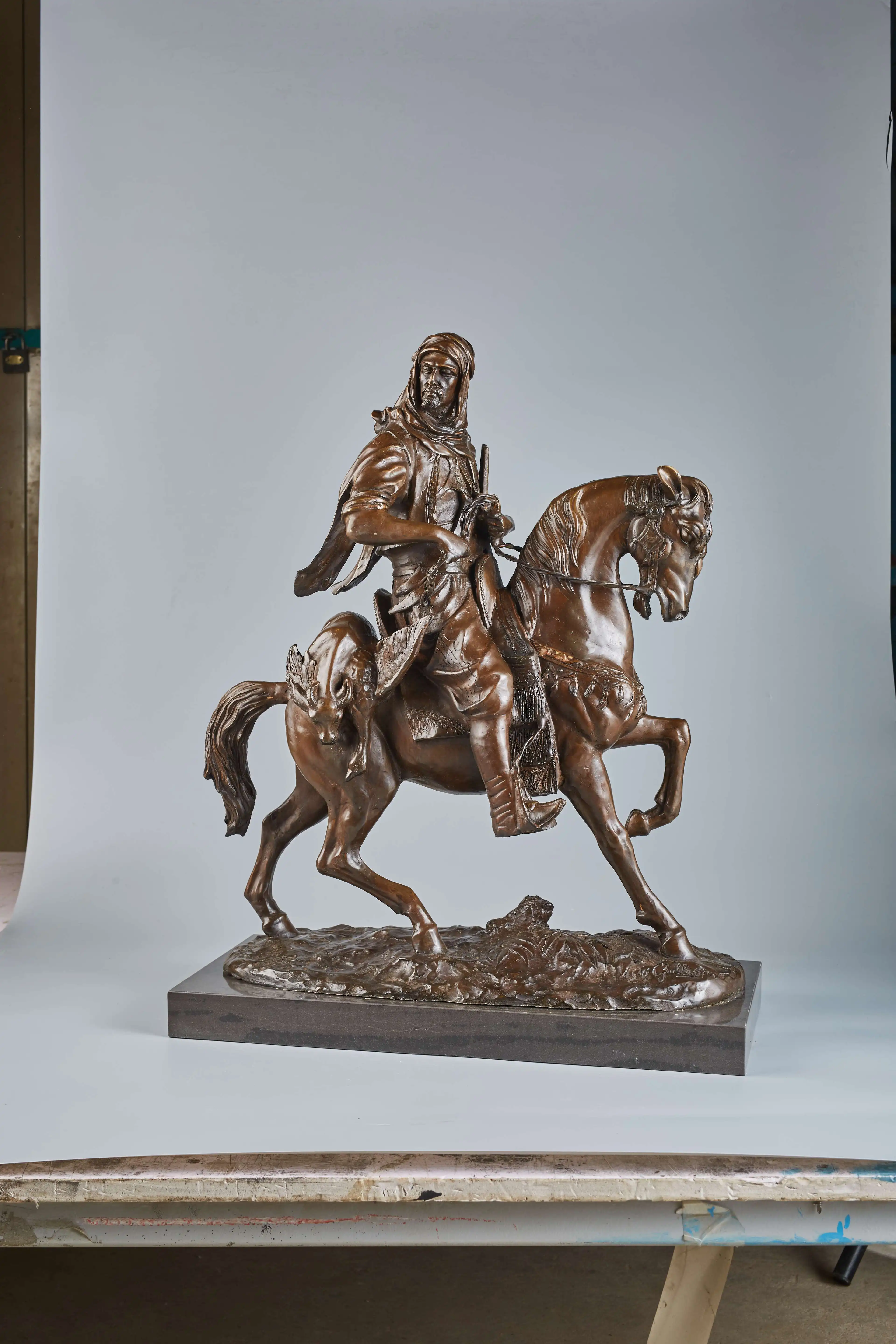 Popular Factory Supplied Bronze Art Violinist Man Johann Strauss Figurine Brass Cast Male Statue for Decoration