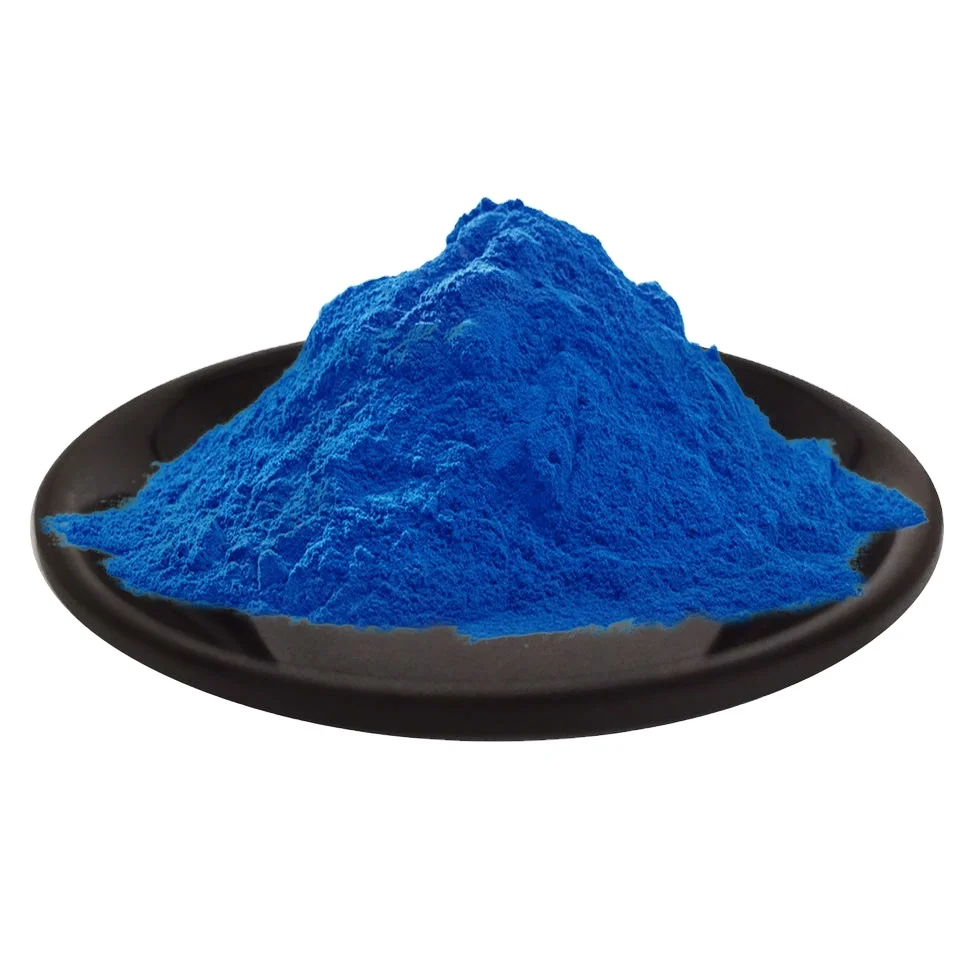 Eco-Friendly Blue Solvent Powder Transparent Blue Hnr Smoke Dye