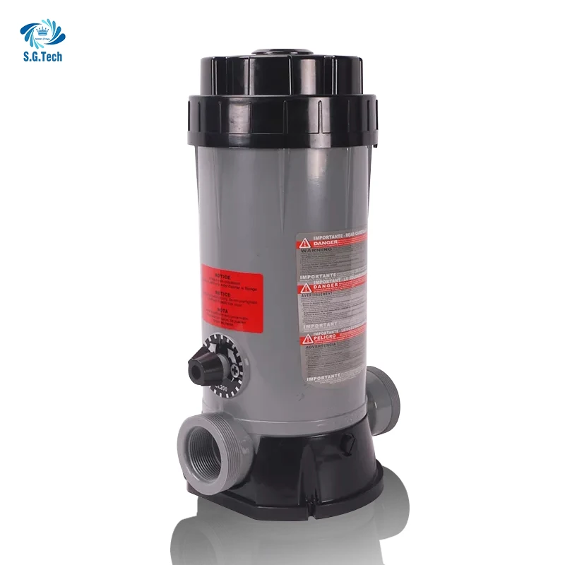 Adult-Suitable PC & ABS Material Chlorine Dispenser & Salt Chlorine Feeder for Swimming Pool Models CL100 & CL200