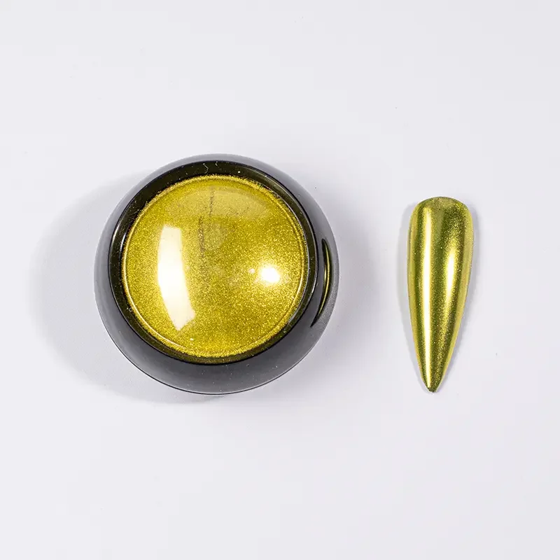 Mirror Nail Powder Pigment Pearl White Nail Art Glitter Dust Chrome Mirror Powder Holographic Decorations For Nails