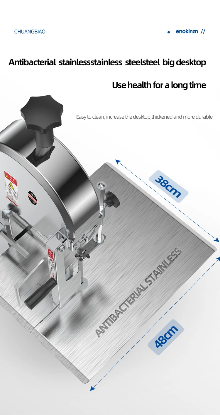 250# Electric Industrial Commercial Electric Fish Pork Cow Beef Frozen Meat Steak Bone Saw Cutter Machine High quality