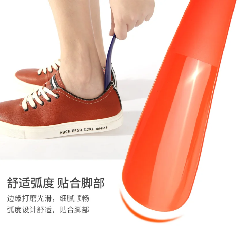 Wholesale Stock Small Plastic Shoehorn Convenient Travel and Home Daily Use Made from Horn Material