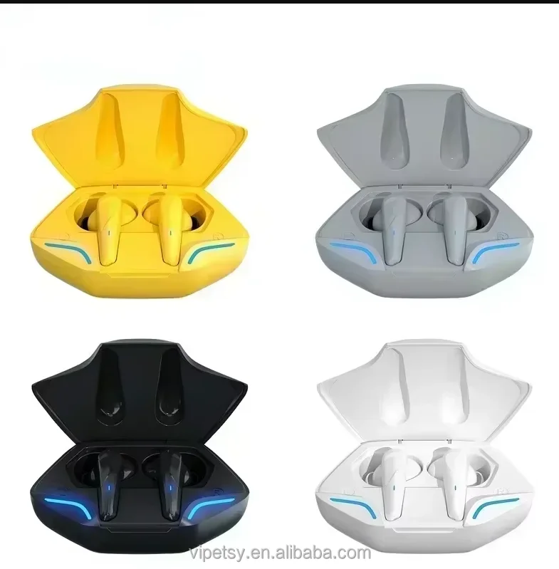 Wholesale X15 Sport stereo digital display Low latency 5.0TWS ultra long life wireless in-ear headphones