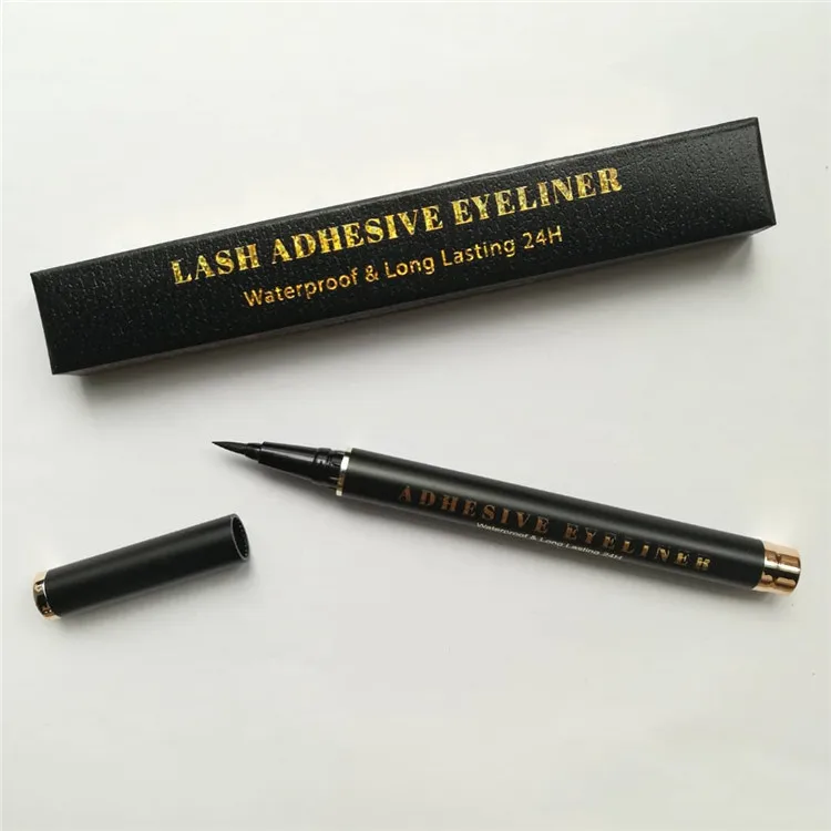 High Quality Wholesale Price Best Selling Adhesive Eyeliner With Glue Pencil Waterproof Eyeliner