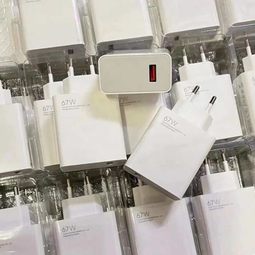 33W 67W 120W Turbo Charger USB C Power Adapter Super Fast Charge GaN Charger for Xiaomi 14 13 12 Pro Super FastCharge Adapter