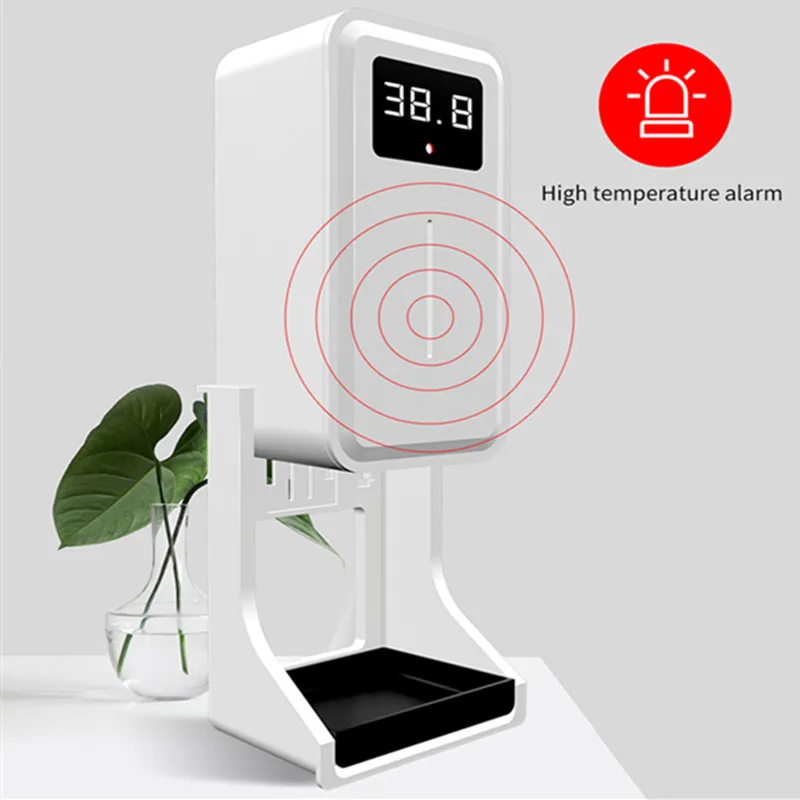 2020 New Wall Mounted 450ml Alcohol Spray 12 Languages Automatic Soap Dispenser