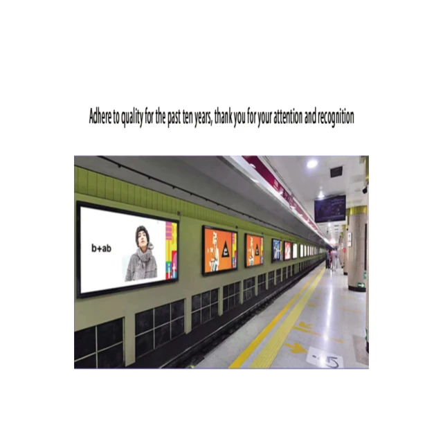 Textile Lightbox Led Edge-lit Light Box for Cloth Store Single Side Led Backlit Aluminum Frame Fabric Light Box