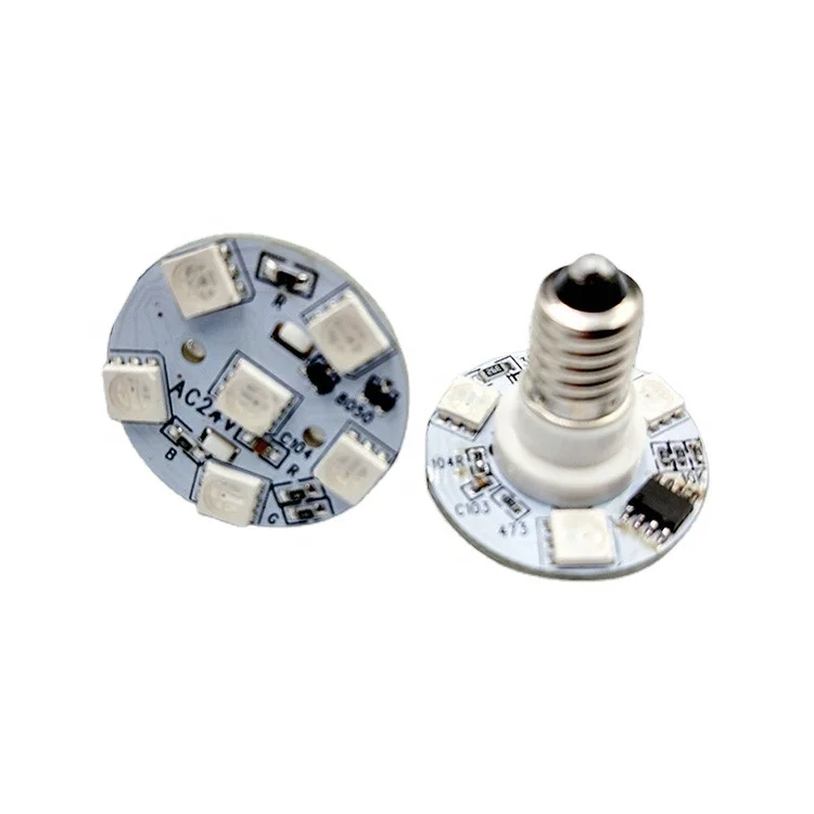 Wholesale Waterproof 28mm 9points 24V Auto program E10 Rgb LED Point Light For Amusement Park