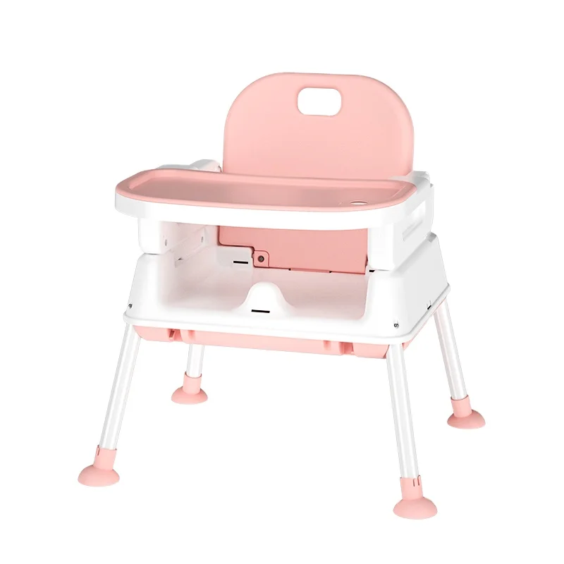 adjustable double tray eating babe feeding chair color plastic tray child highchair BABY furniture high chair adjustable baby