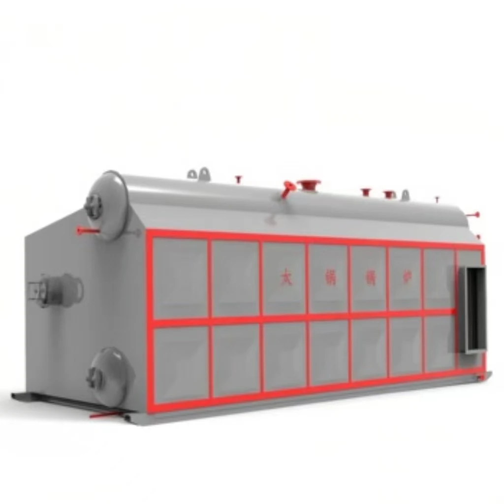 Industrial szs series oil, gas, diesel steam boiler system industry food industry