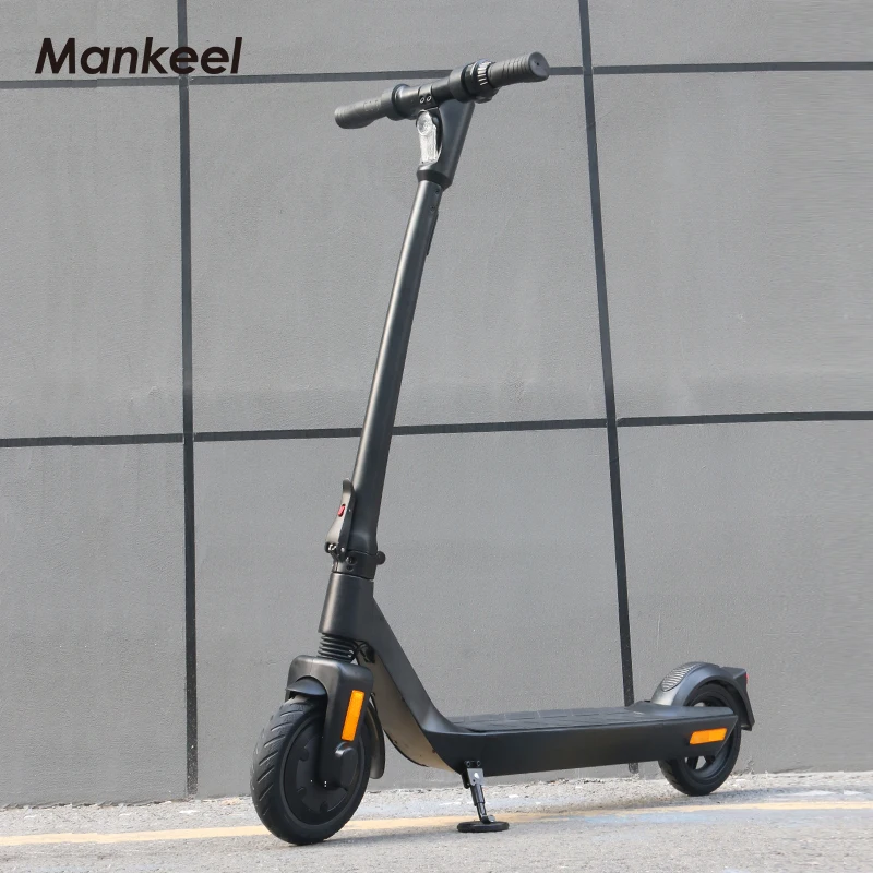 
2021Mankeel Newest Private Model 350W 8.5 inch Foldable Electric Kick Scooter for Adult with Front and Rear Suspension 