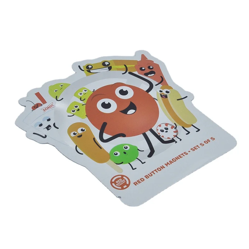 
Custom Logo Smell Proof Food/Sugar/Tony Packaging Plastic Zip Aluminum Bags 