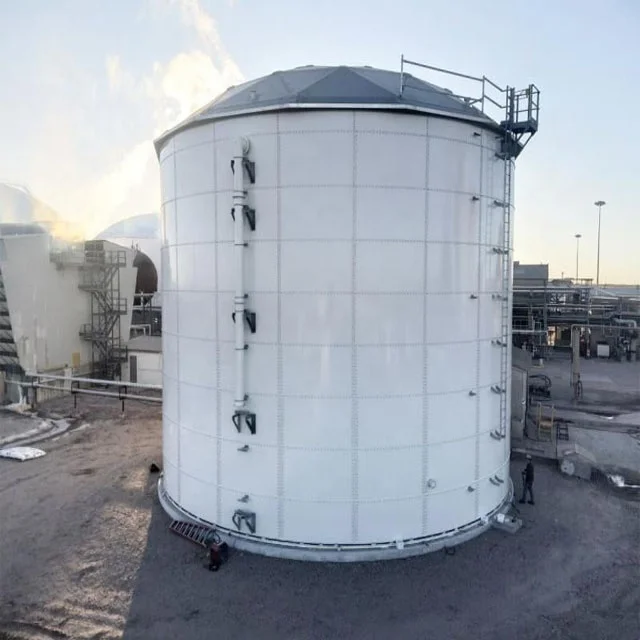 Ce & ISO сертифицированные контейнеры для хранения биогаза из анаэробного
