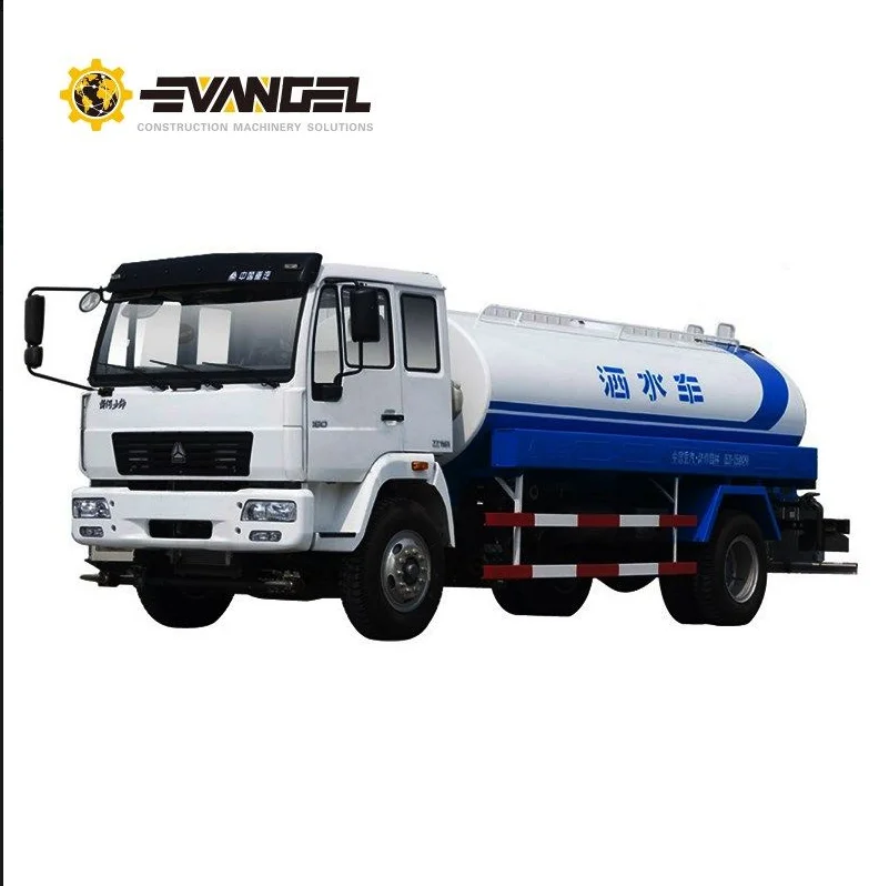 Sinotruk Howo 6 X 4 Water Tanker Truck Euro II 154hp 8 m3 Sprinkler Truck South America
