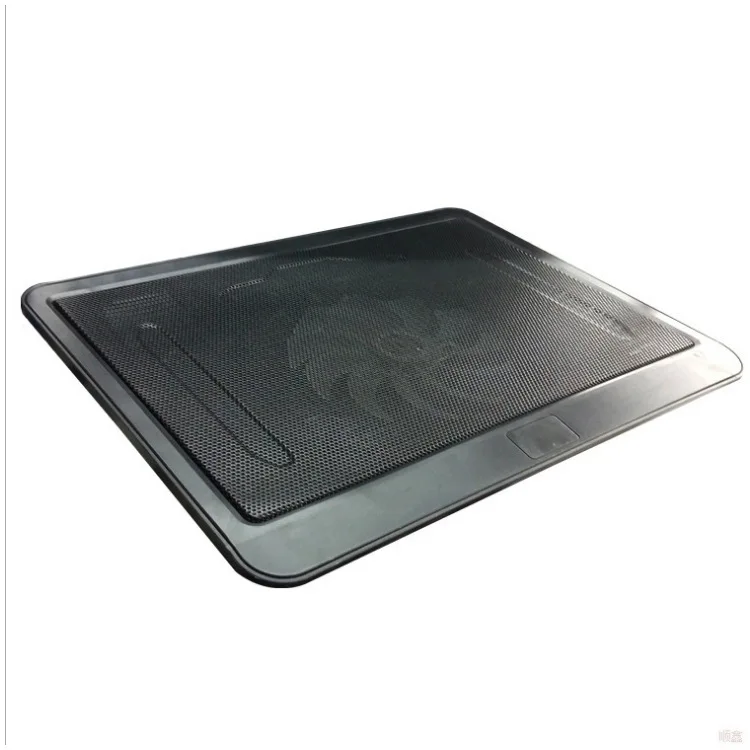 Трансграничной прямые продажи N19 кулер для ноутбука 14 дюймов светодиодный осветительный вентилятор usb мини-ноутбук кулер компьютер охлаждающая подставка