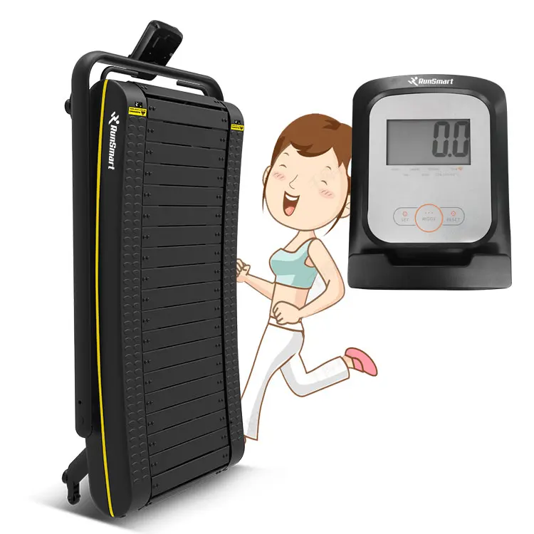 Беговая дорожка для дома и спорта, изогнутая беговая дорожка, складной тренажер для бега и ходьбы