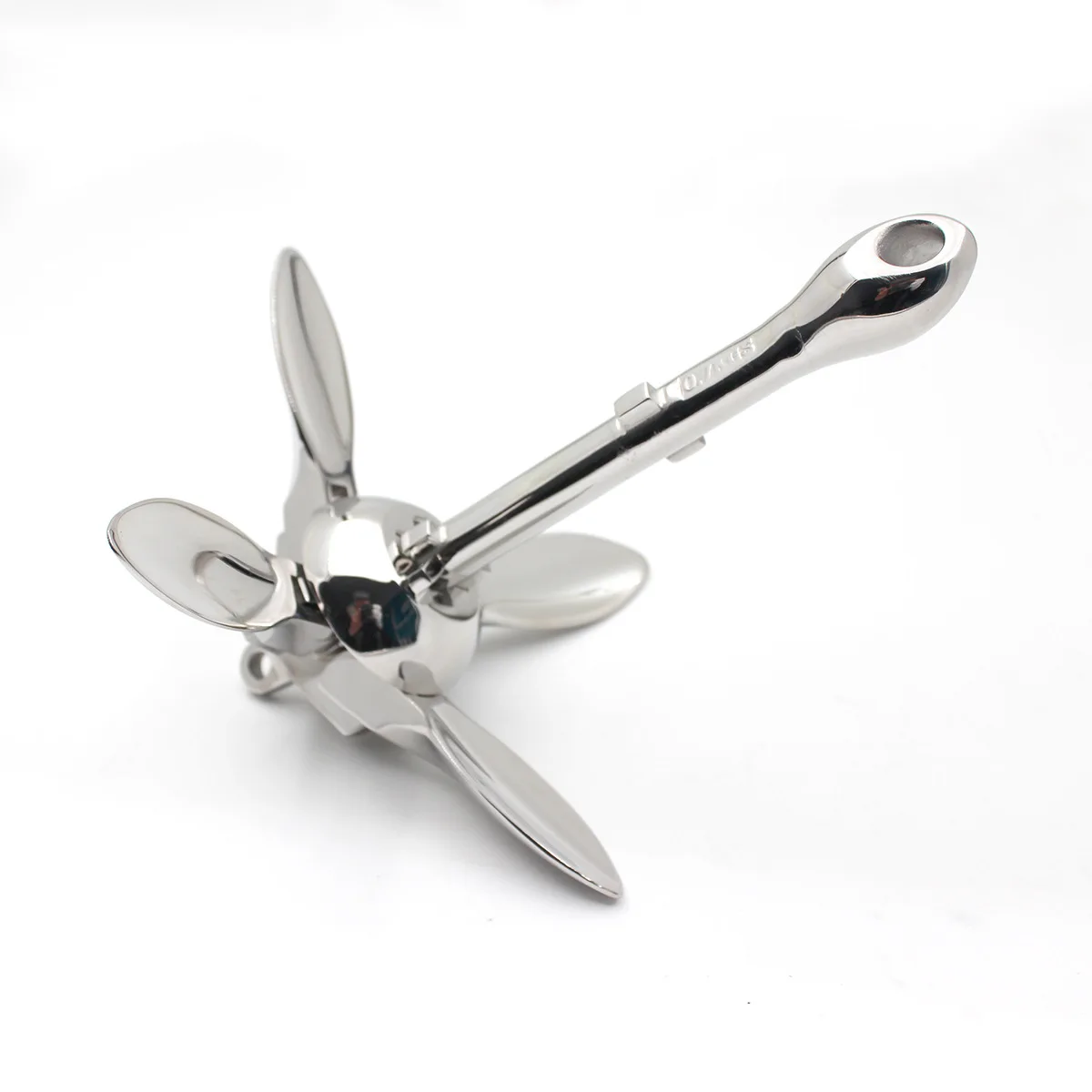 Stainless Folding Umbrella Steel Boat Anchor Yacht Hardware Anchor Marine Accessories Ship Anchor