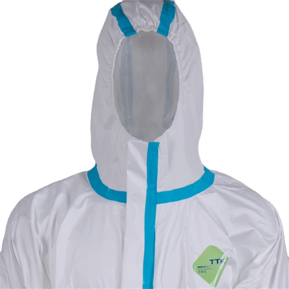 
TTK Medical Disposable Isolation Gown Non Woven Protective Suit 