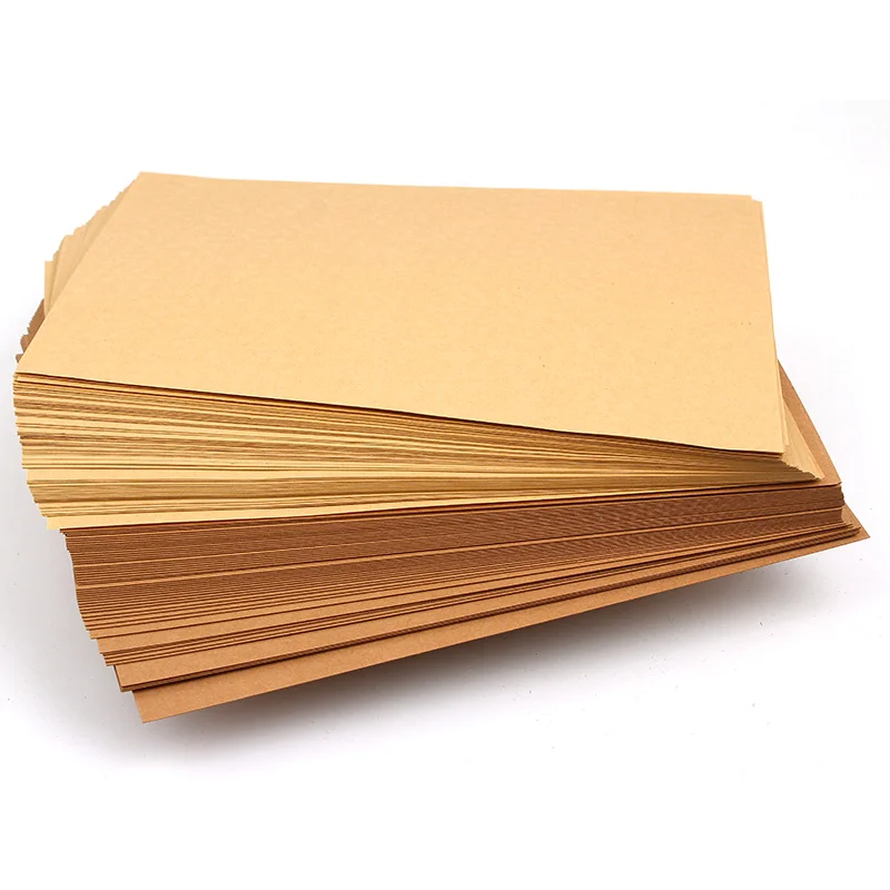 Manufacturer Kraft Colored Cardboard Sheets Unbleached Paper & Paperboards Duplex Kraft Liner Board 240Gsm 250Gsm