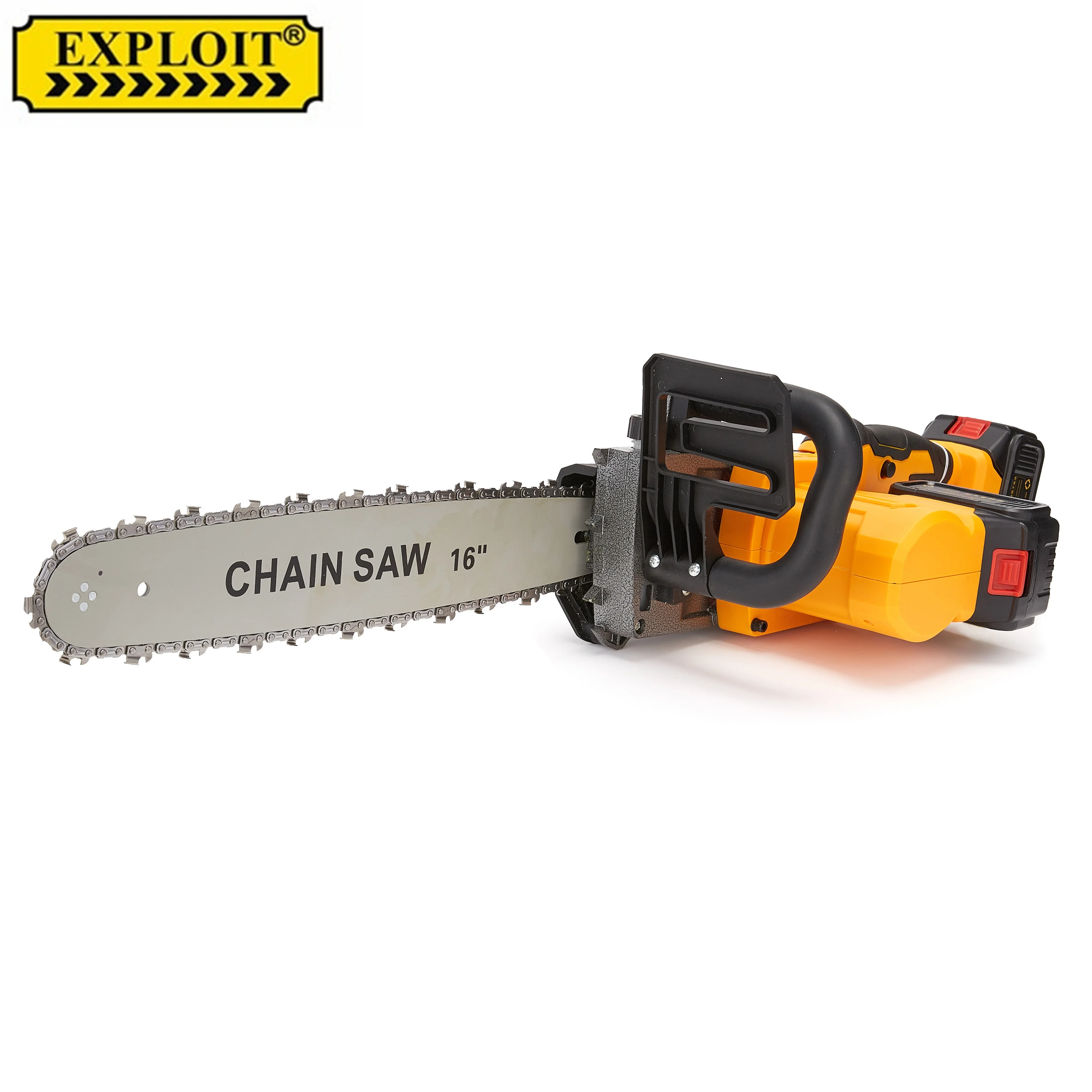 Электрическая цепная пила, профессиональный инструмент для заточки пилы, 21 в, с двойным литиевым аккумулятором, для подрезки живой изгороди