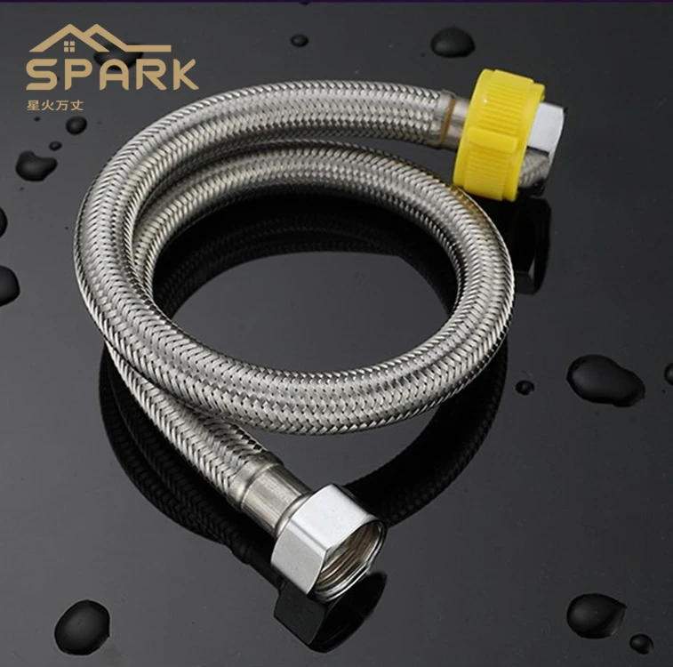 20mm-120mm Stainless Steel Soft Shower Hose Bathroom Decor Accessories Set Wire Braided Flexible Hose