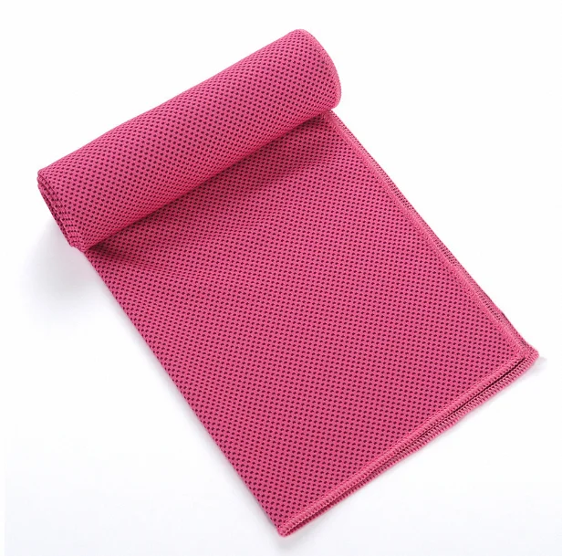 custom logo top rated sublimation prints pva microfiber sports gym instant ice cooling towels for sports with bottle