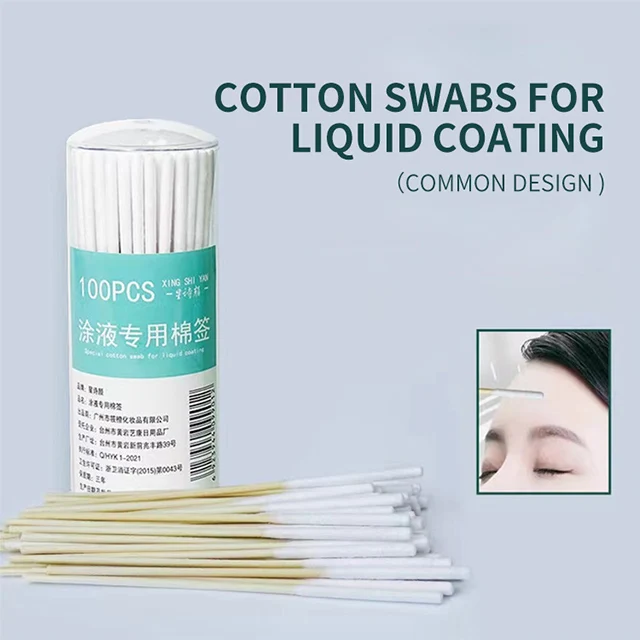 Eyelash Extension Microbrush Disposable Tattoo Makeup Lash Micro Brush Brushes Cotton Swabs Stick