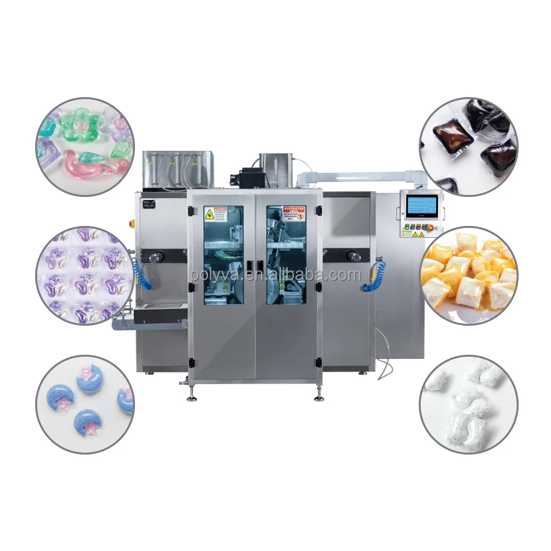 Polyva China Manufacturer Laundry Gel Beads Automatic Capsule And Liquid Filling Making Machine