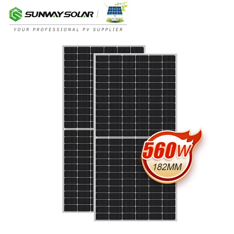 sunway tech solar pv panels 535w 555w solar panel in uae