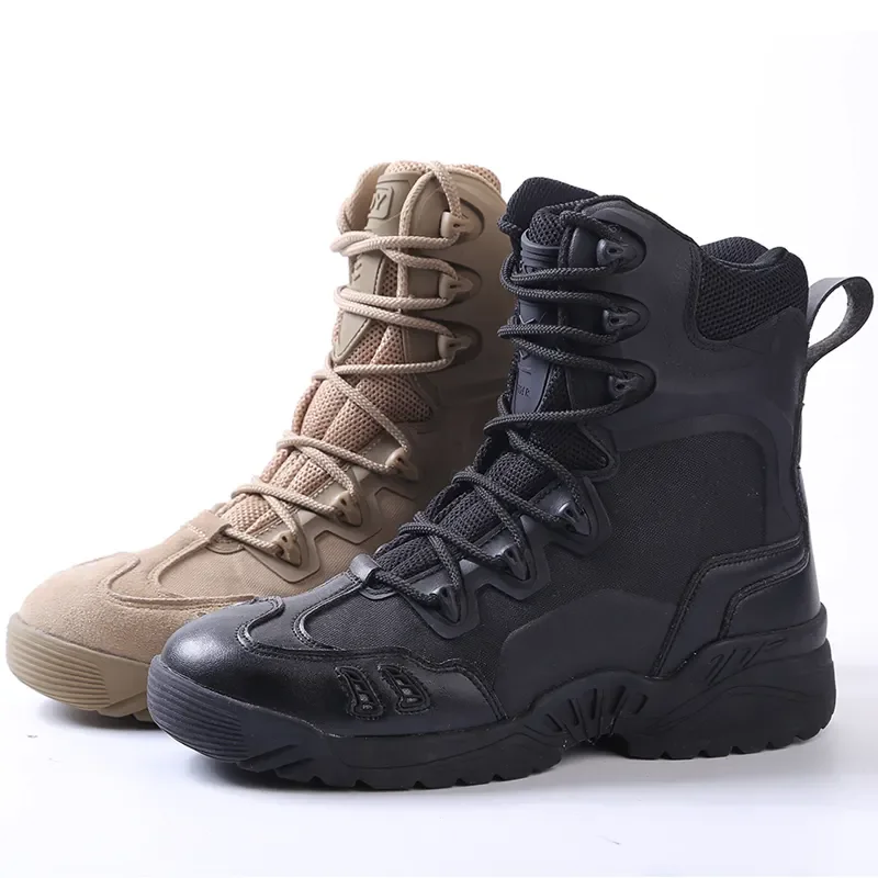 JY High-quality Breathable Durable Tactical Outdoor Shoes Mens Boot