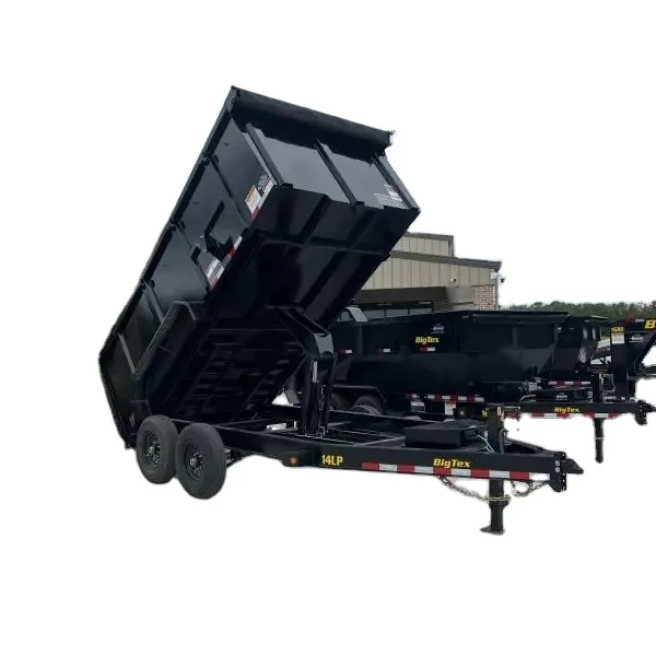 12x7 14x7 16x7  Heavy Duty Tandem Axle Truck Trailer Other Trailers