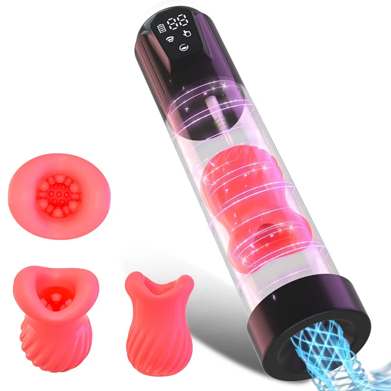 Extend device Sexual Vibrating Electric Cock Pump Dick Enlarger Endurance Vacuum Suction Penis Enlargement Pump For Men Male