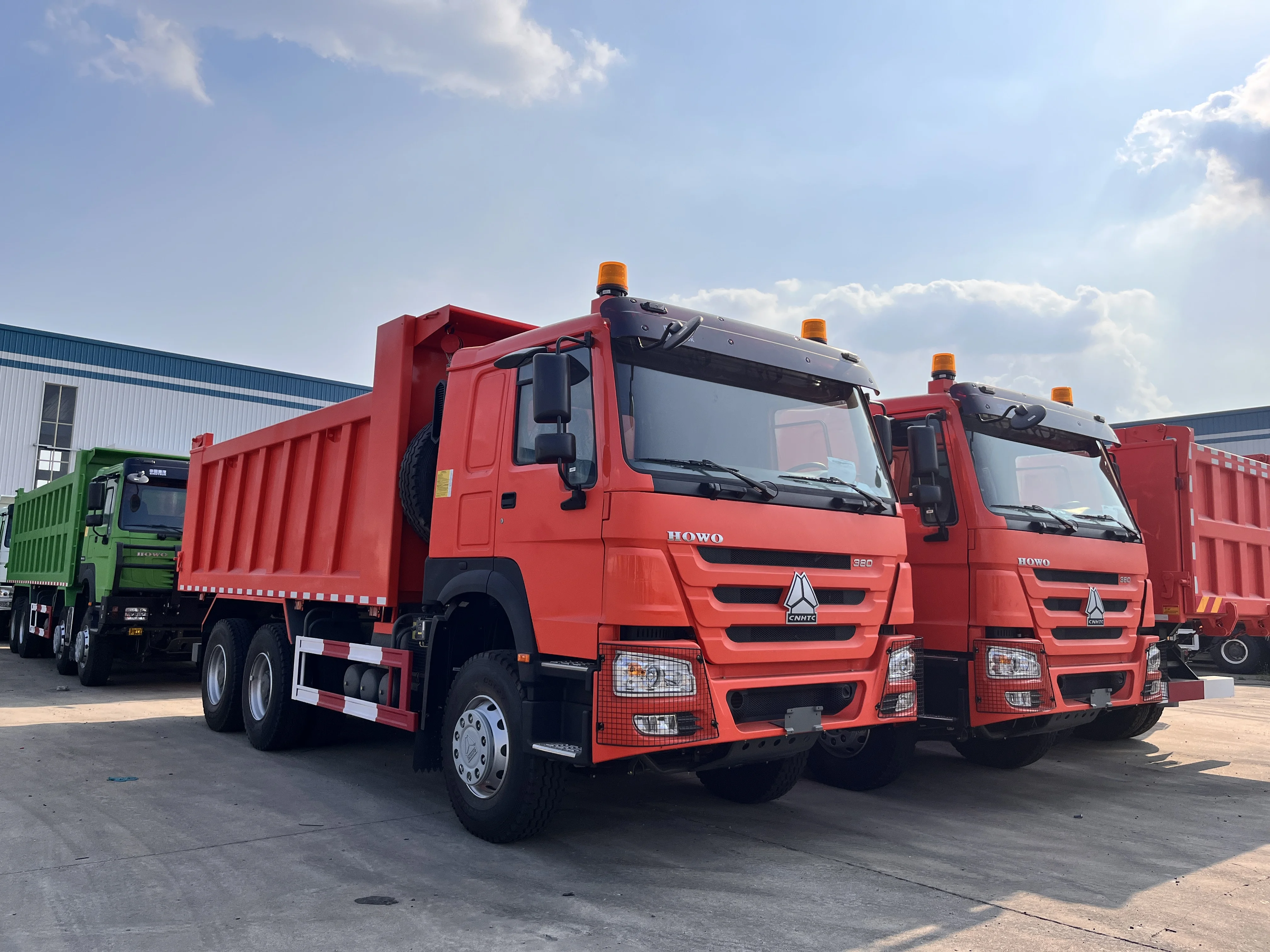 SINOTRUK HOWO Dump Truck China Famous Brand 380 HP 6*4 10 Wheeler LHD RHD Euro 2 New Dump Tipper Truck For Sale In Chad
