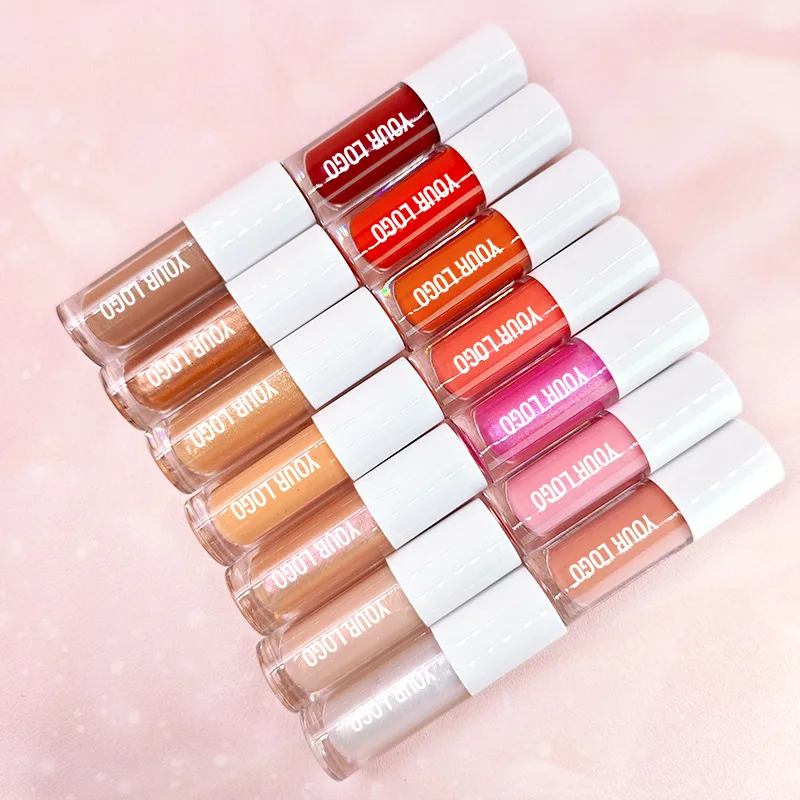 glitter lip gloss private label lip gloss bulk lip gloss makeup