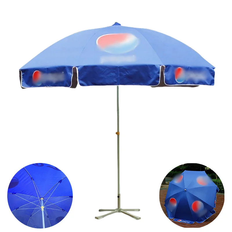 umbrella manufacturer Custom sunblock sunshade beach umbrella activities on the ground stand sun outdoor parasol umbrellas