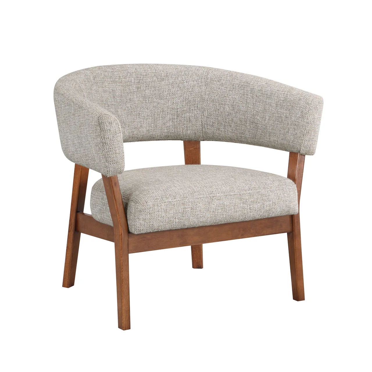 Top sale upholstered home nordic grey accent chairs luxury furniture modern living room chairs