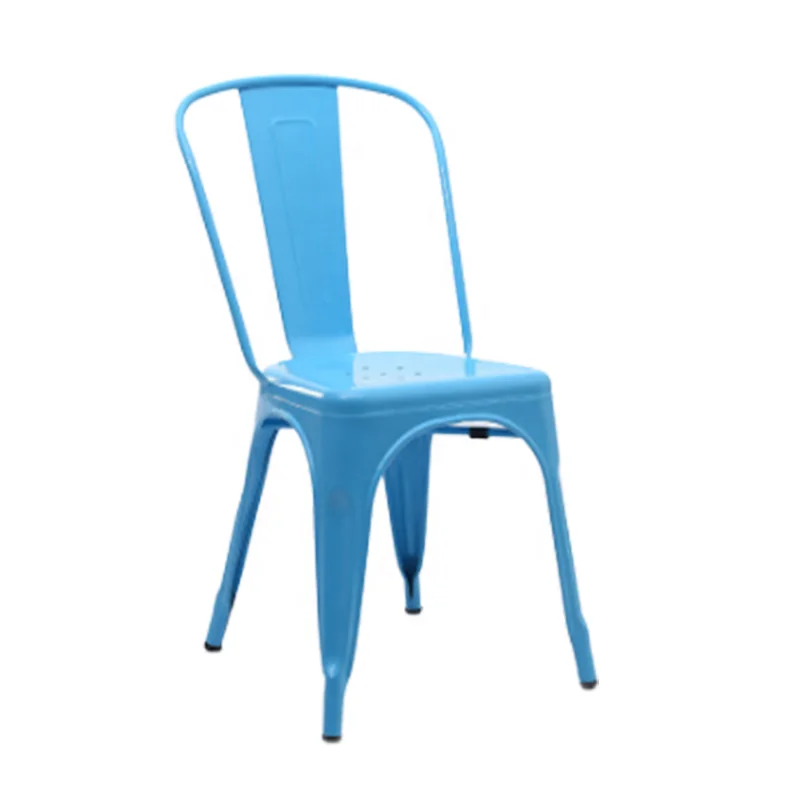 
Wholesale cheap yellow industrial dinning metal coffee chair Chinese factory 