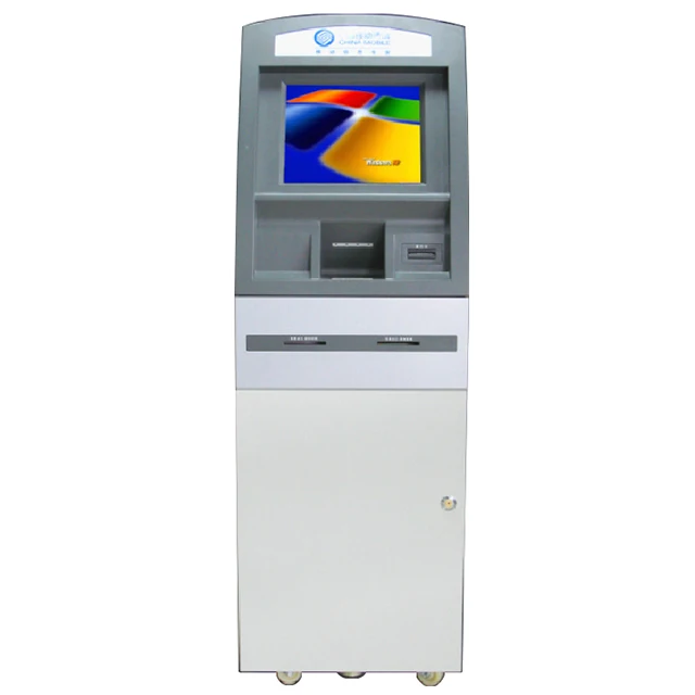 Bank Self-Service  Payment Kiosks Cash Cashless Payment Kiosks Banknotes Box ATM  Kiosk