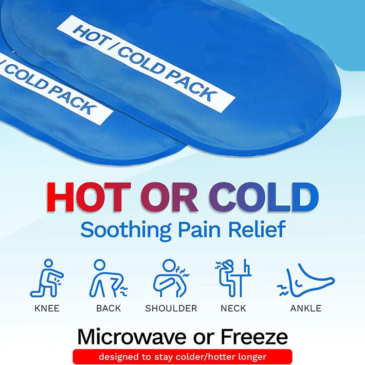 Health Care Products Cold Compress Therapy Reusable Hot and Cold Gel Ice Packs